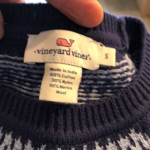 Size small Vineyard Vines Faire Isles sweater